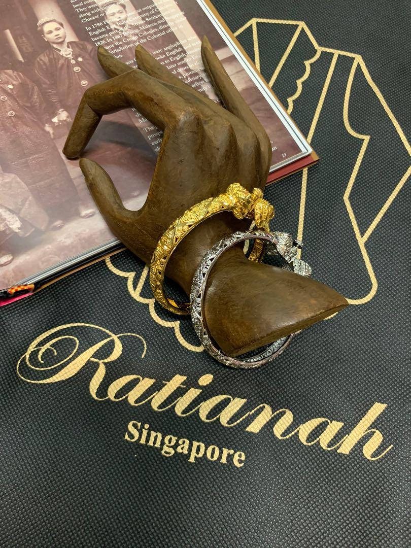 Traditional Bracelet Bangle Gelang Tangan Peranakan Malay Indian Ethnic Women S Fashion Jewelry Organisers Bracelets On Carousell