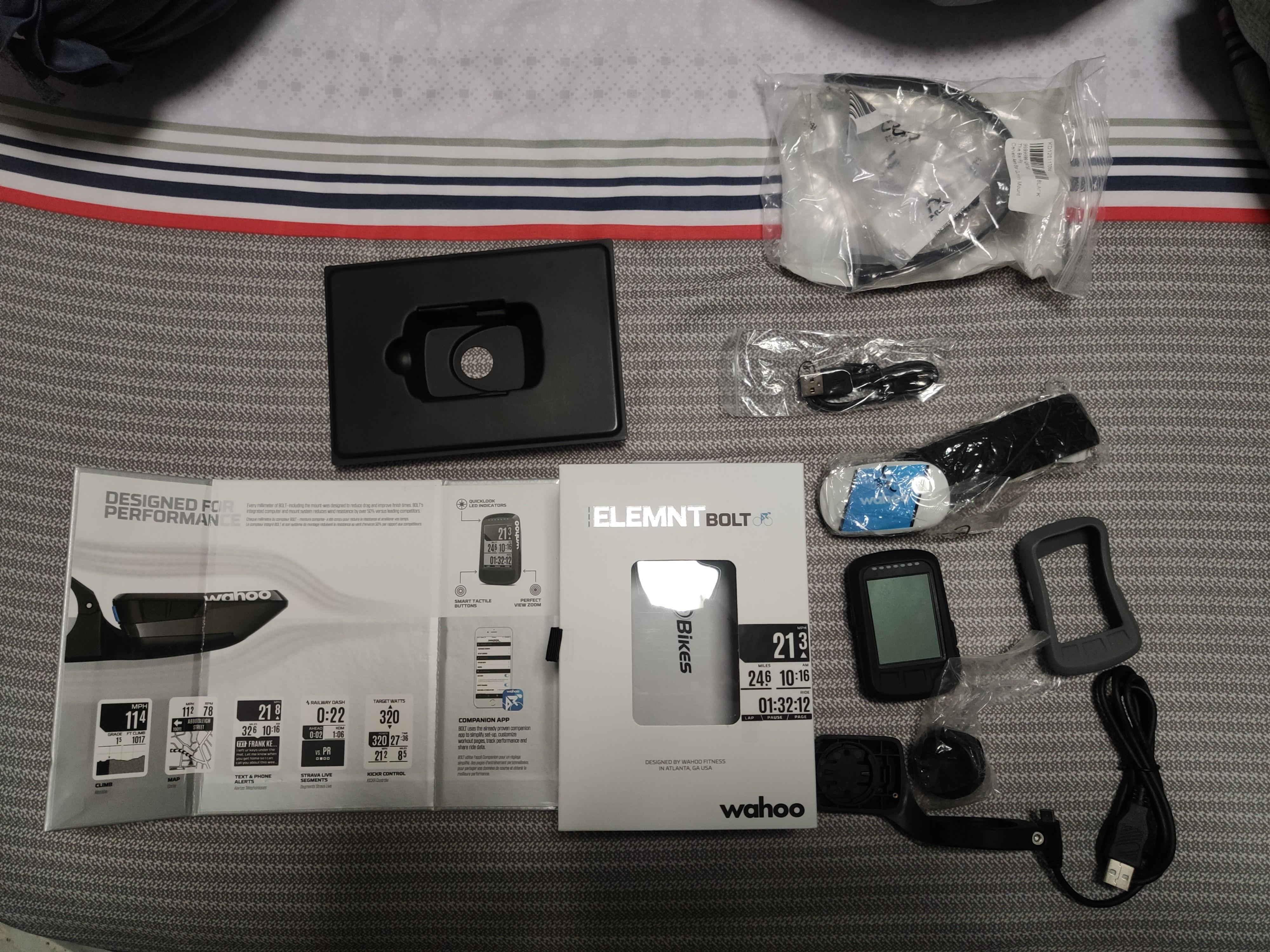 used wahoo elemnt bolt