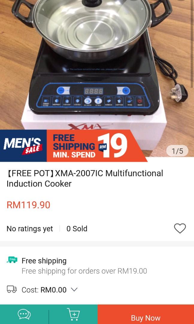 XMA Induction Cooker Murah, TV & Home Appliances, Kitchen ...