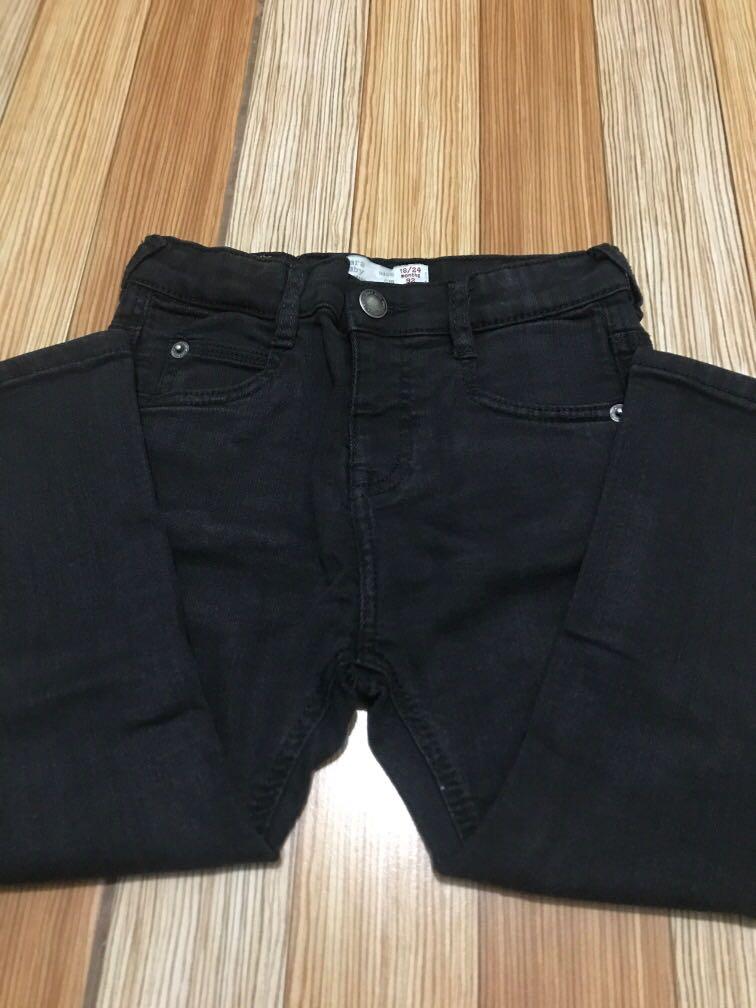 baby boy black pants