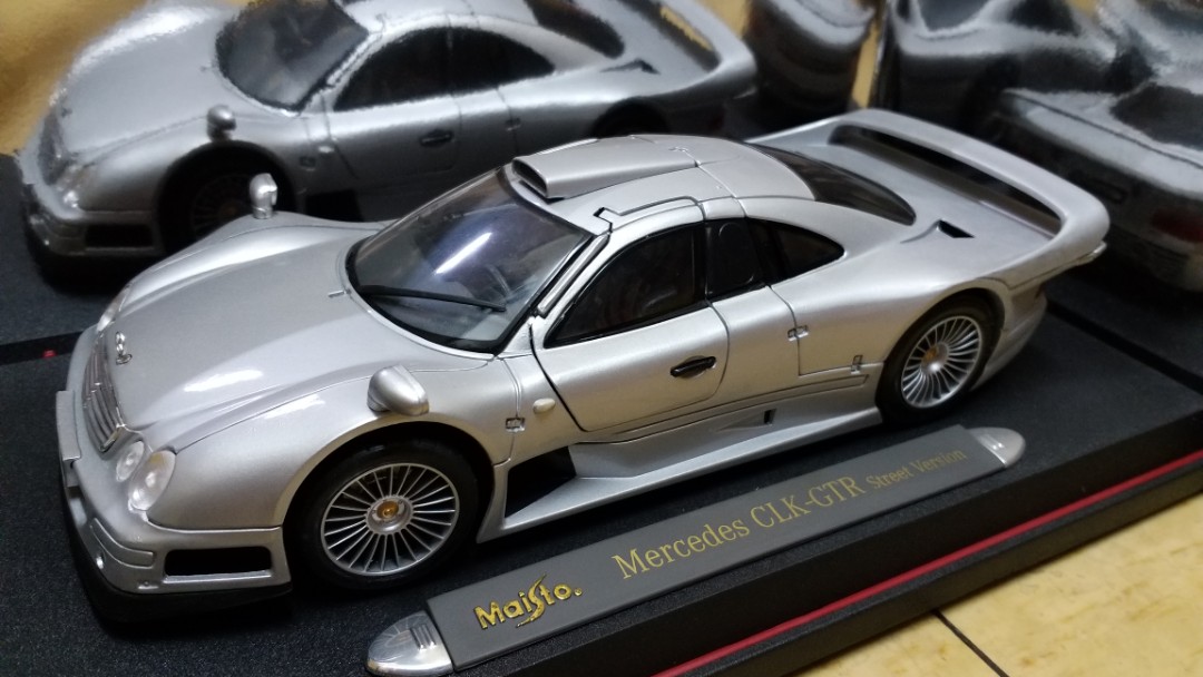 1 18 Maisto Mercedes Benz Clk Gtr Street Version 罕有rare 玩具 遊戲類 玩具 Carousell