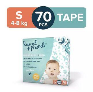 Rascal and Friends (Rascal + Friends) Tape Diapers - S Size