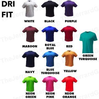 Dri Fit T-Shirt Printing Customization (Class & CCA)