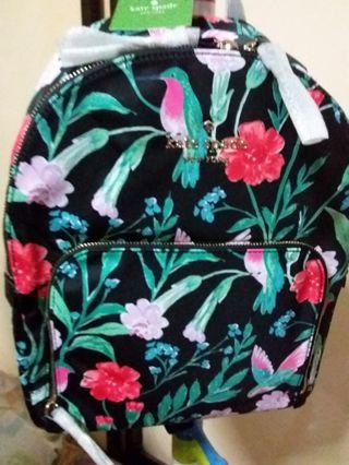 kate spade new york spencer floral garden-embossed double-zip crossbody bag