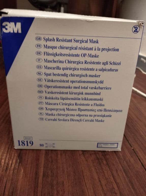 3m mascherina chirurgica 1819 3m mascherina chirurgica 1819