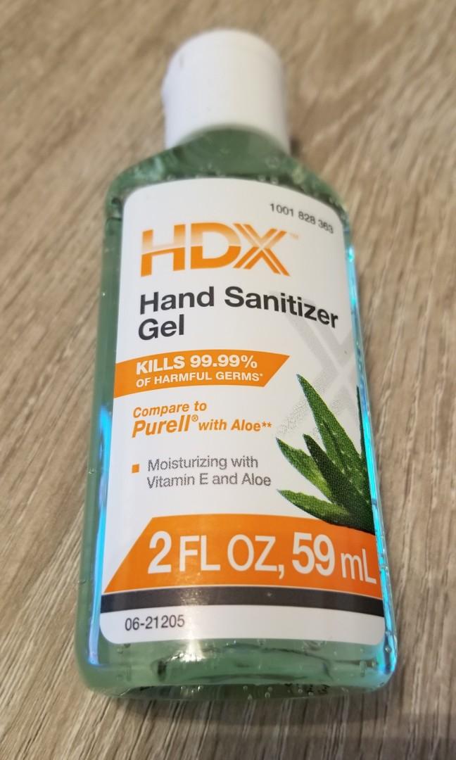 萬寧價 HDX Hand Sanitizer Gel 消毒搓手液, 美容＆化妝品, 沐浴＆身體護理, 沐浴及身體護理 身體護理