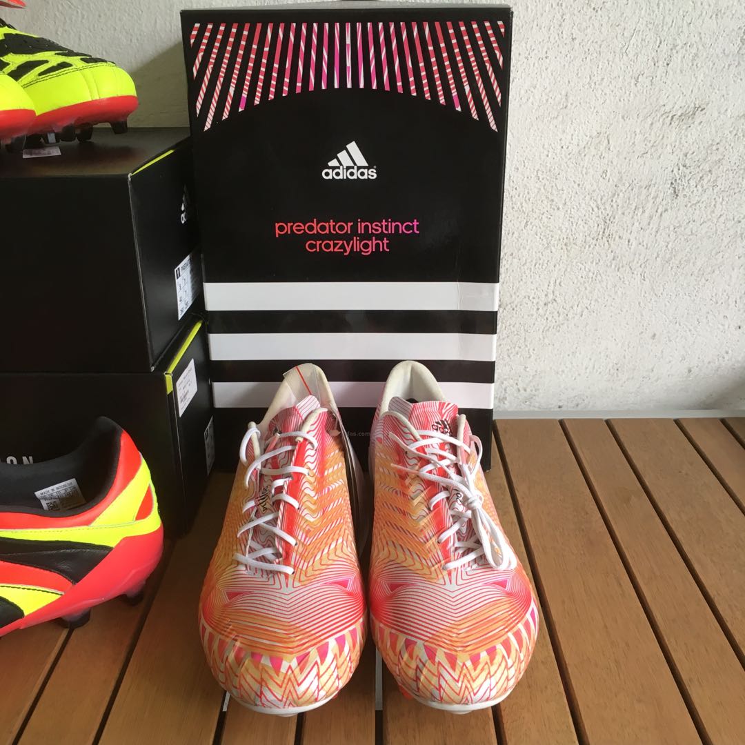 Adidas Predator Instinct Crazylight Sports Equipment Sports Games Racket Ball Sports on Carousell