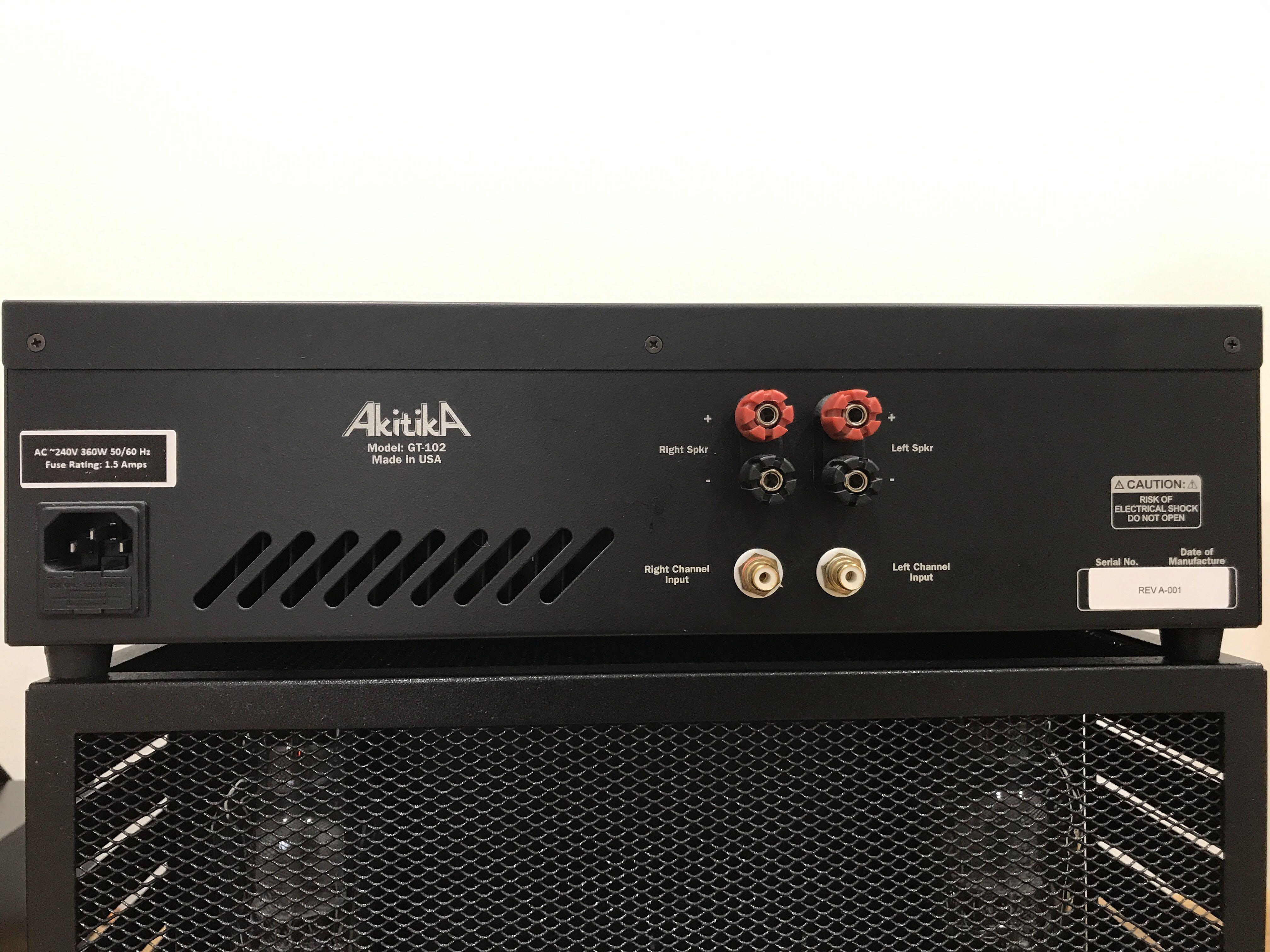 Akitika GT102 Stereo Power Amplifier, Audio, Other Audio Equipment on