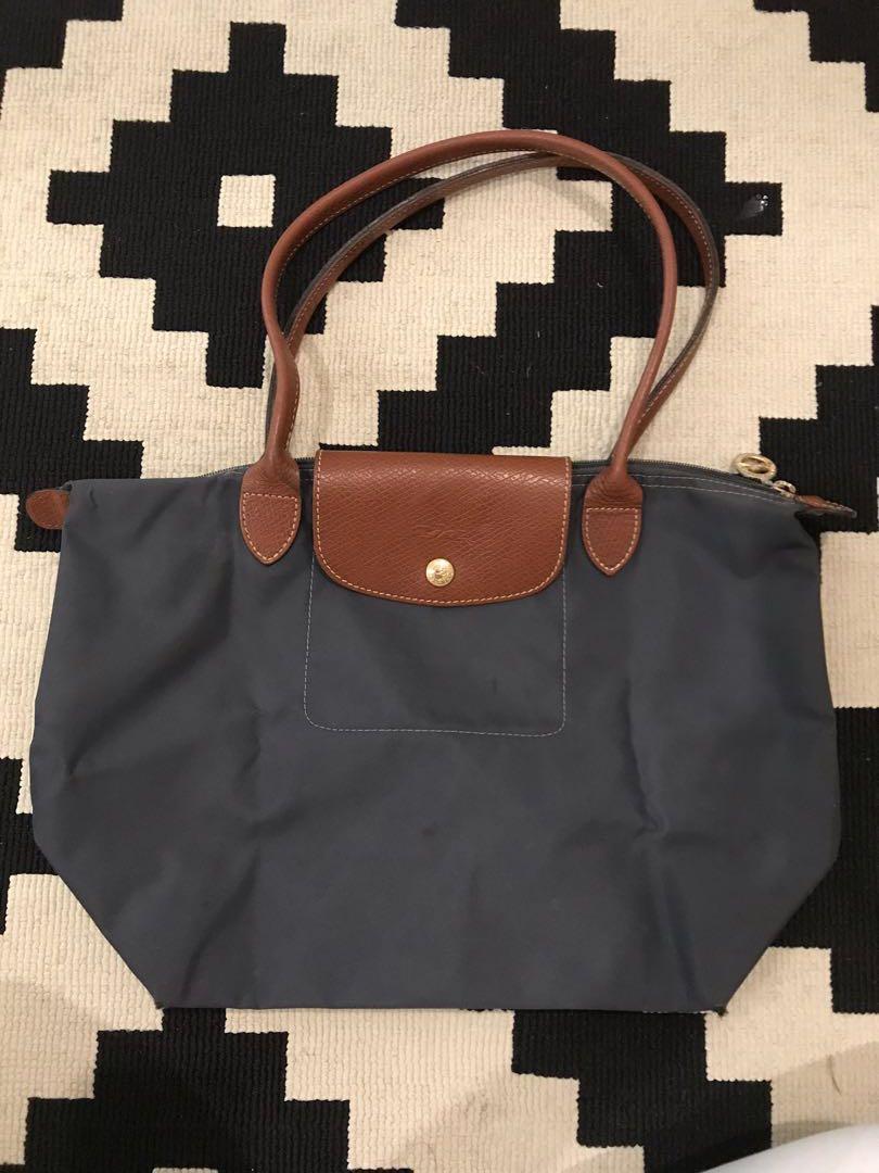 longchamp le pliage graphite