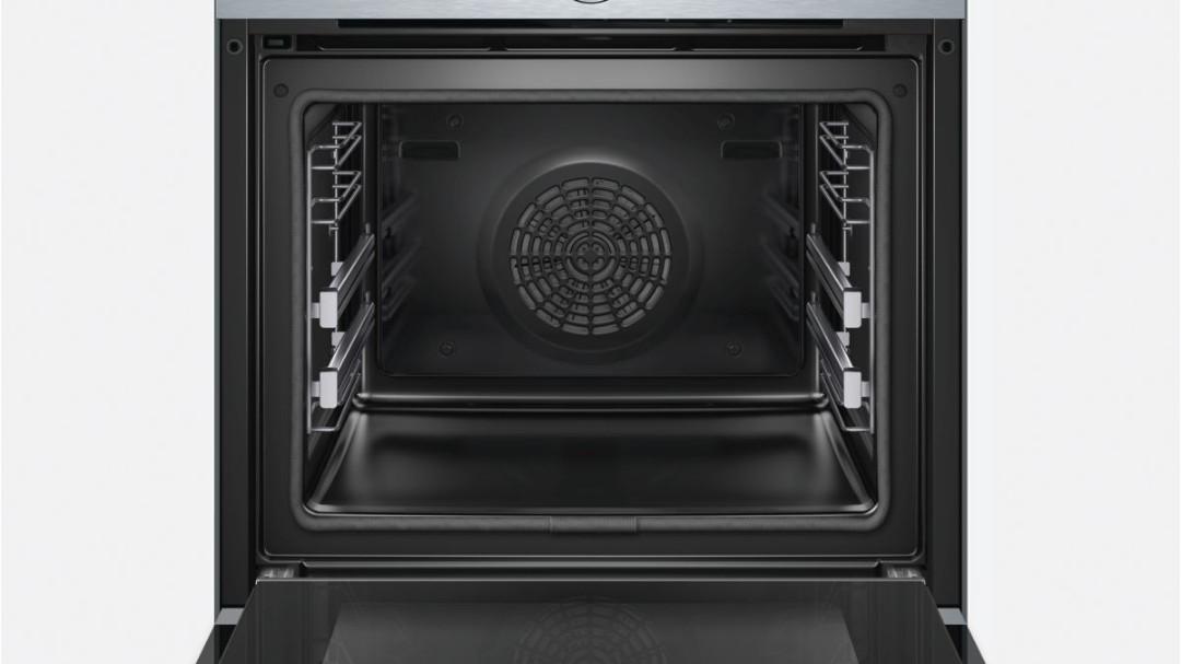 BOSCH SERIE 8 BUILD IN PYROLYTIC SELF CLEANING OVEN (HBG6753S1A), TV