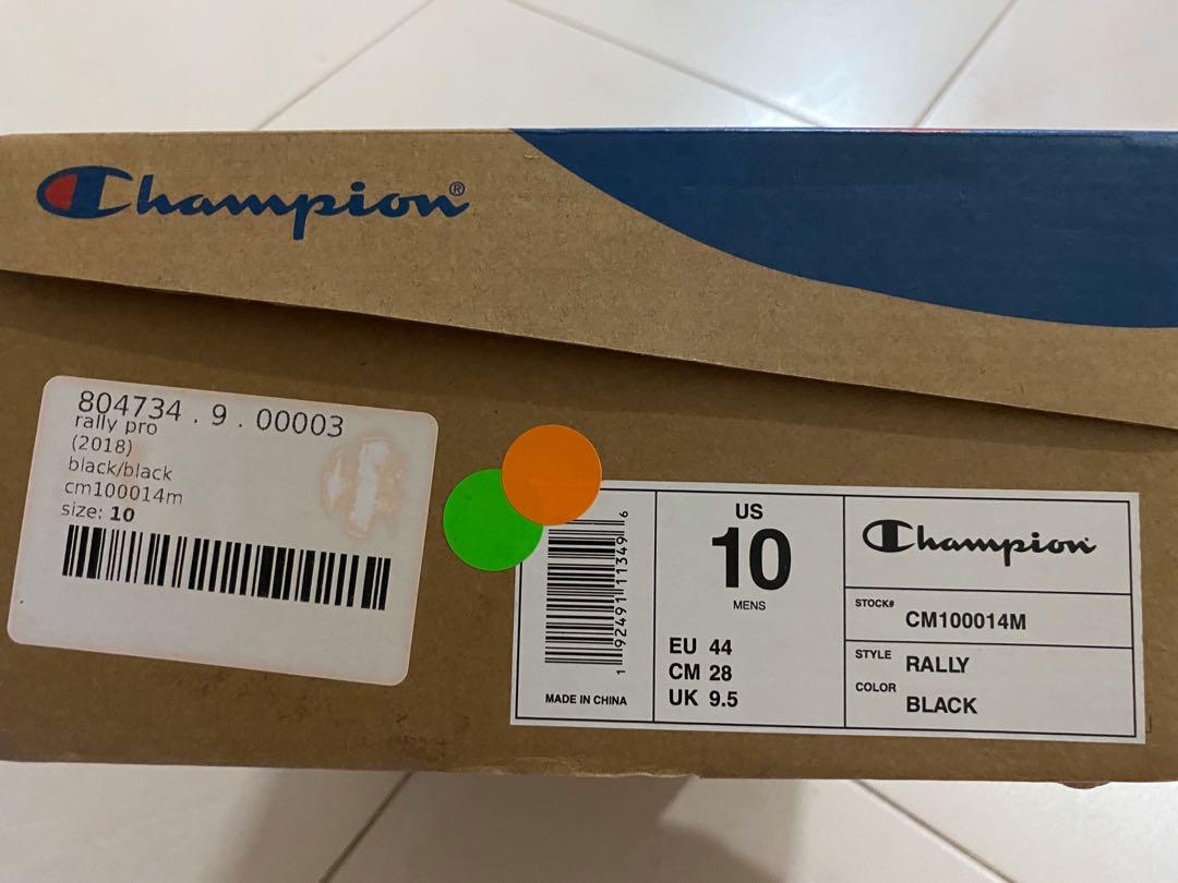 CHAMPION RALLY PRO (BLACK/BLACK), Men's Fashion, Footwear, Dress
