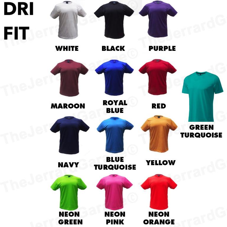 Dri fit shirt maker sale