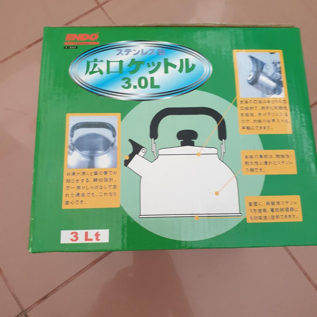 Endo 3Lt Kettle (New), TV & Home Appliances, Kitchen Appliances