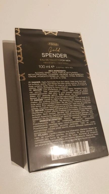 Gold spender eau de toilette best sale