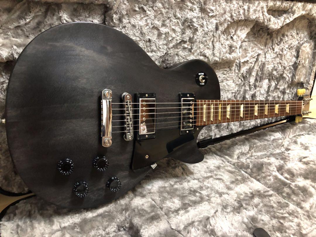 Gibson Les Paul Studio Faded - Ebony Stain (Burstbucker Pro