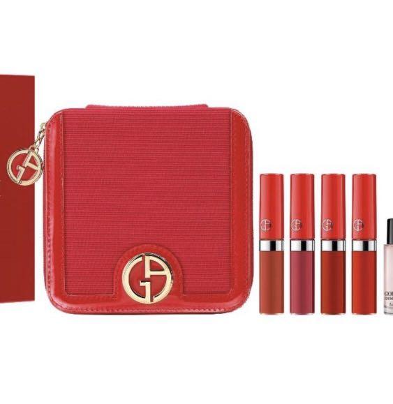 giorgio armani lipstick set