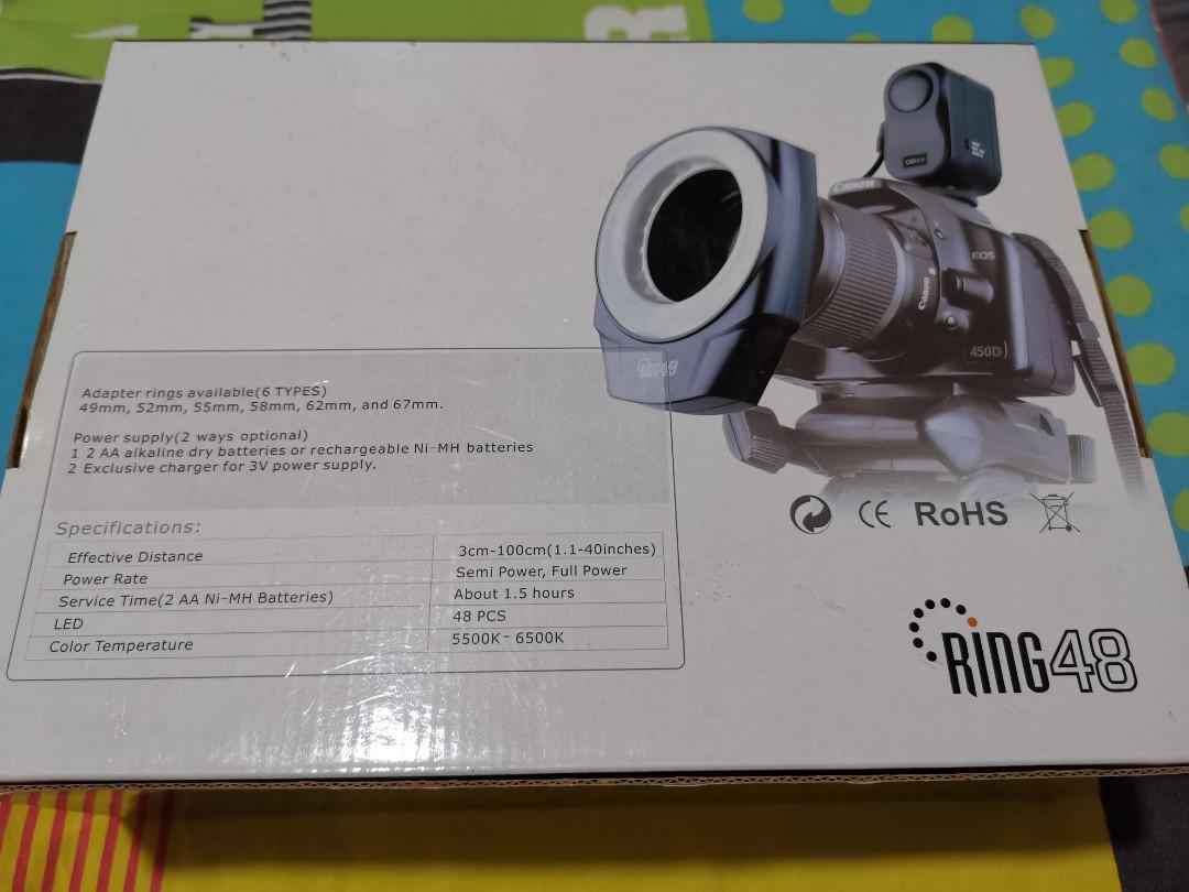 Godox Macro LED Ring Light RING 48, Photography, Photography