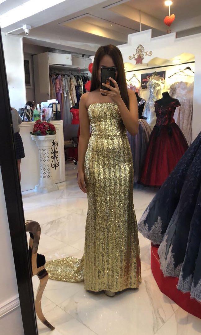 Grad ball gown for rent outlet