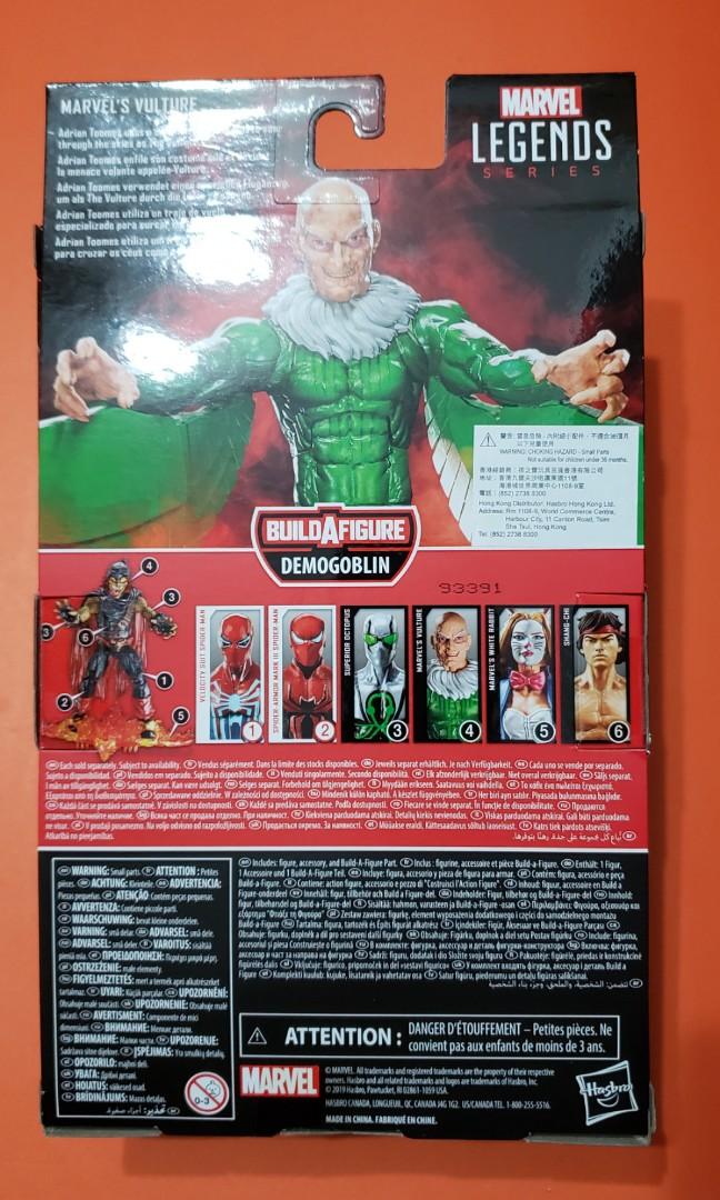 Hasbro Marvel Legends Spiderman Wave Vulture 禿鷹不連Demogoblin