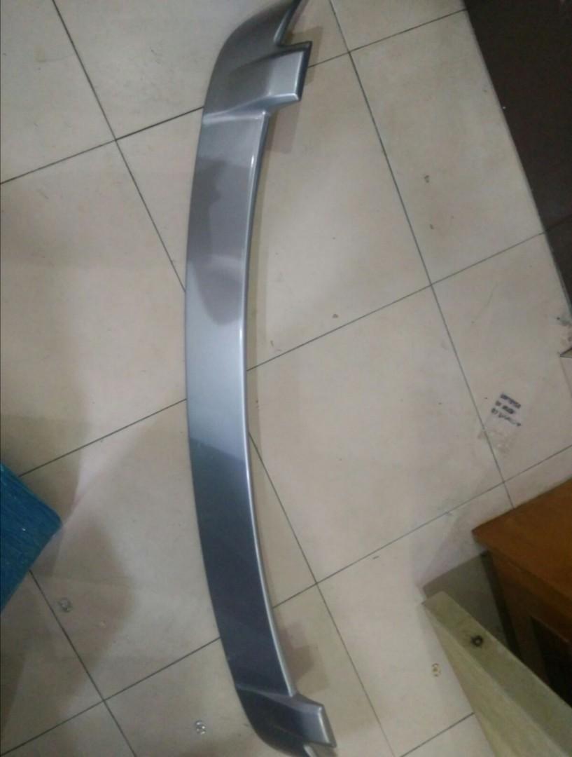 Honda Freed Rear Spoiler ( Silver ), Car Accessories, Accessories on