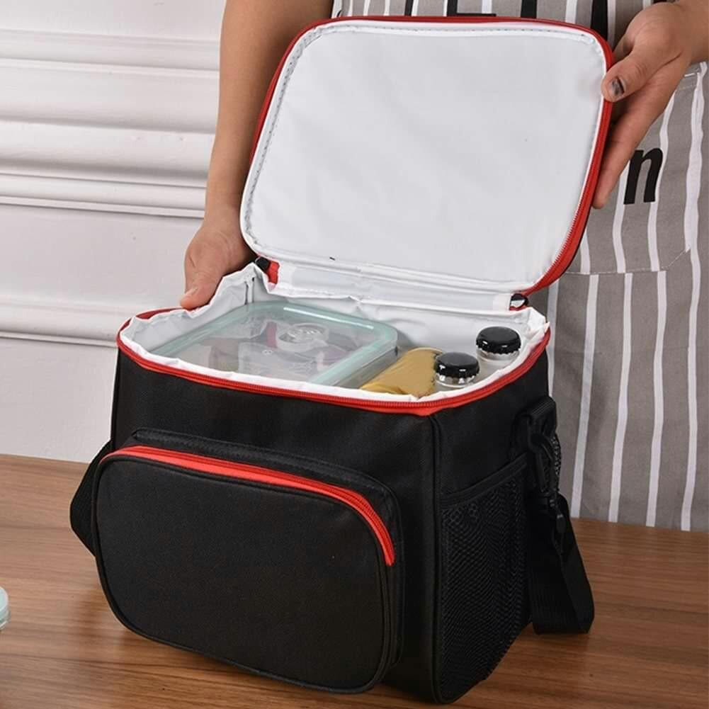 INSULATED CLOTH STORAGE MEAL LUNCH BAG (Category: Food Organization & Storage) located in Manila. Submitted by christimjose09 (Listing ID 278704051, Image 3). Description: Product details: ✔️Perfect to pack your food and lunch containers. ✔️The main compartment is spacious for your lunch, sandwiches, chips, fruits, cookies, drinks, etc. ✔️A detachable and adjustable shoulder strap gives an alternative carry option. ✔️Waterproof materials, no leak