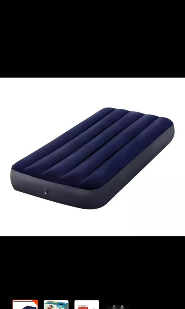 Intex Air Mattress plus Electricity Air Pumper, Furniture & Home Living, Furniture, Bed Frames