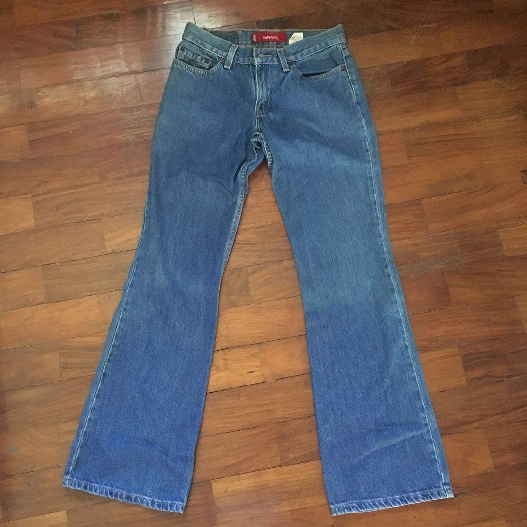 90s Levi's Superlow 518 Boot Cut Jeans, Women's Fashion, Bottoms, Jeans on  Carousell