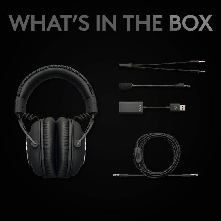 Logitech g pro gaming headset with passive noise cancellation clearance