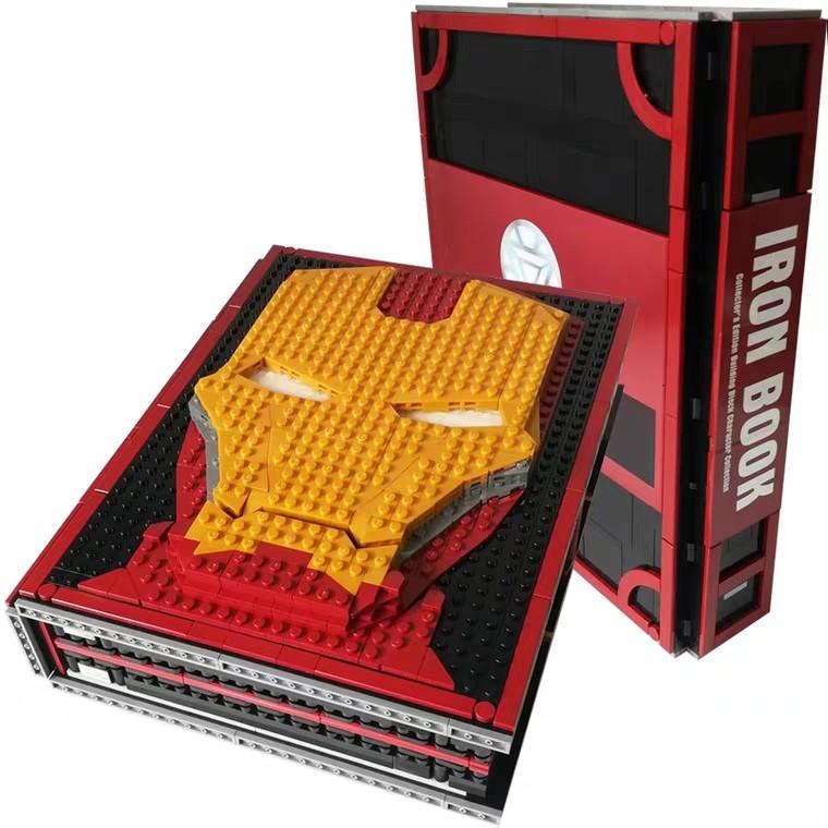 SY1361 Marvel Avengers Iron Man Building Blocks Book with 52
