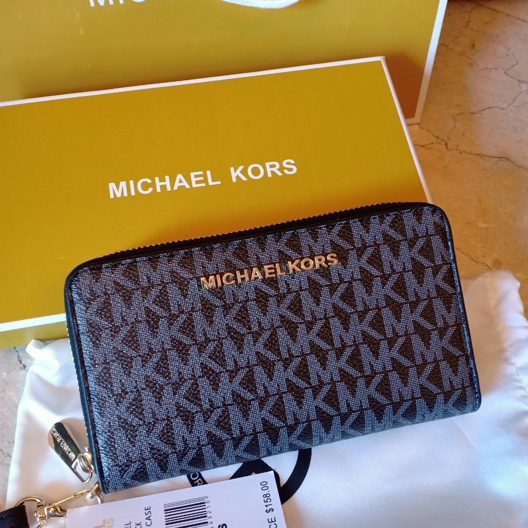 MK Wallet Michael Kors logo - authentic full box, Women's Fashion, Bags &  Wallets, Purses & Pouches on Carousell