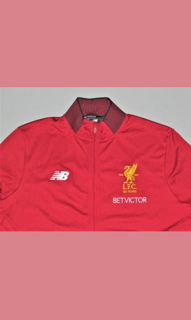 New balance liverpool tracksuit hot sale