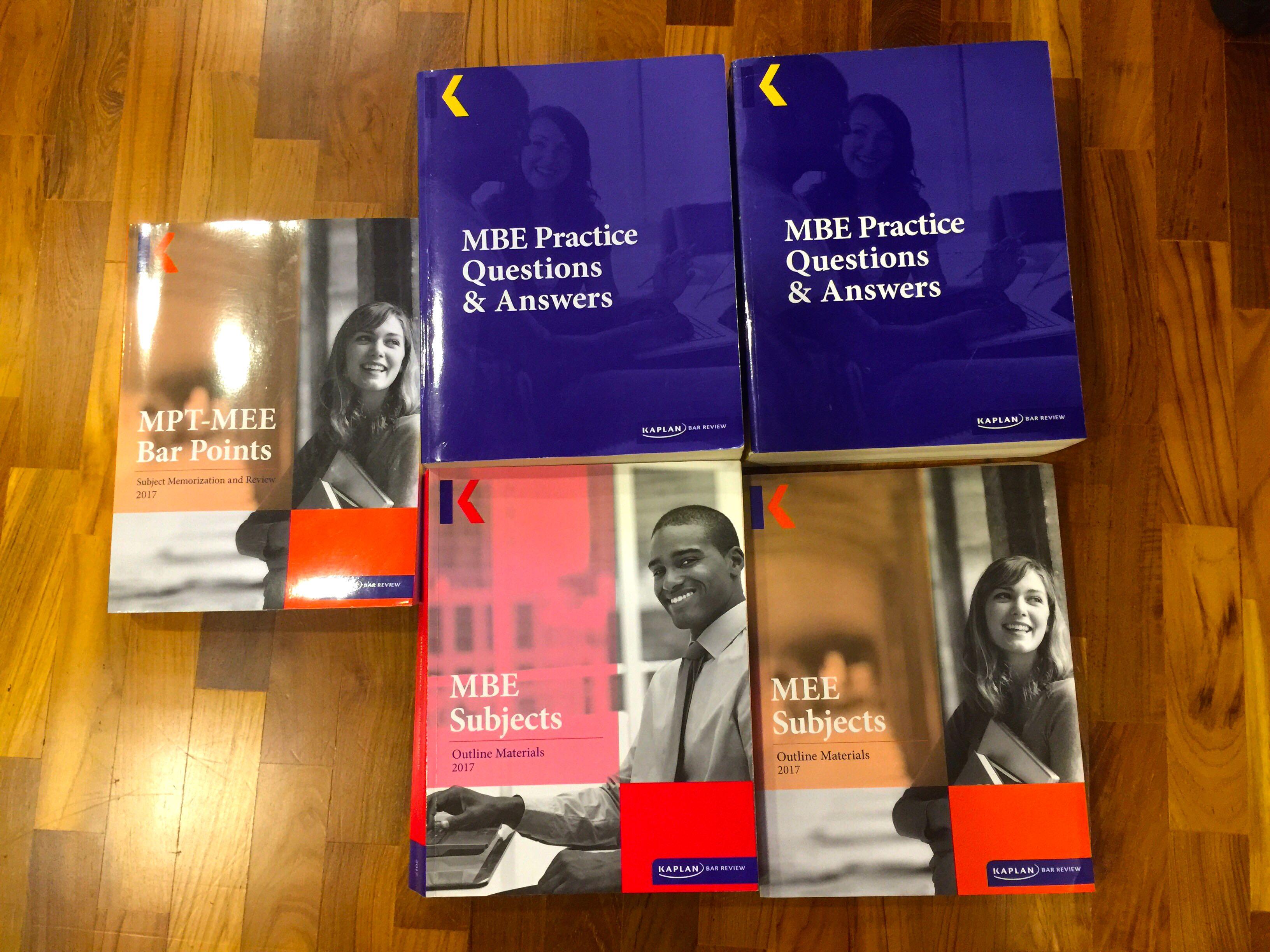 New York bar exam Kaplan bar review law books, Hobbies & Toys, Books