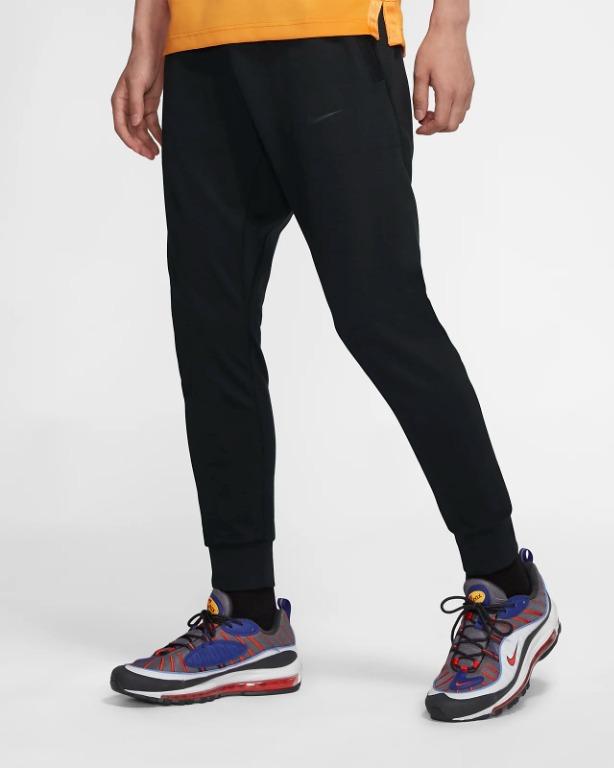NIKE TECH PACK KNIT PANTS 縮口褲黑色BV4453-010, 男裝, 外套及戶外