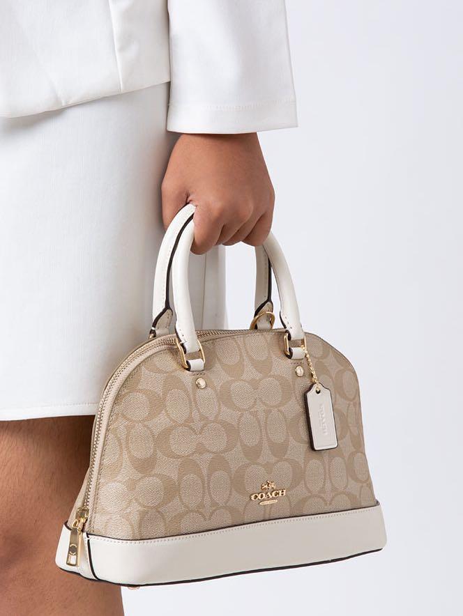 Coach mini sierra chalk clearance