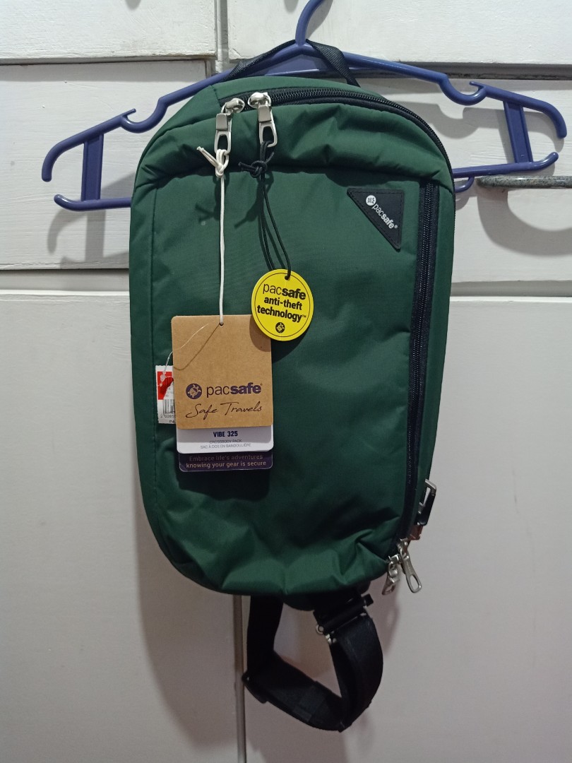 Pacsafe Vibe325 body bag, Men's Fashion, Bags, Sling Bags on Carousell