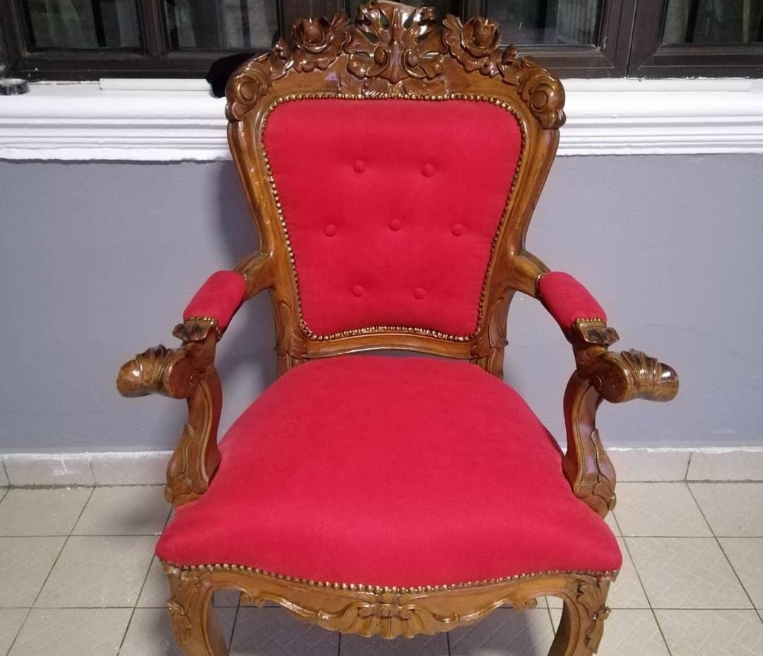 Repair dining chair, Furniture & Home Living, Furniture, Chairs on