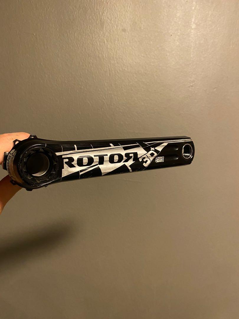 Rotor 3D+ Crankset with Aero NoQ Rings (52/36), Sports Equipment