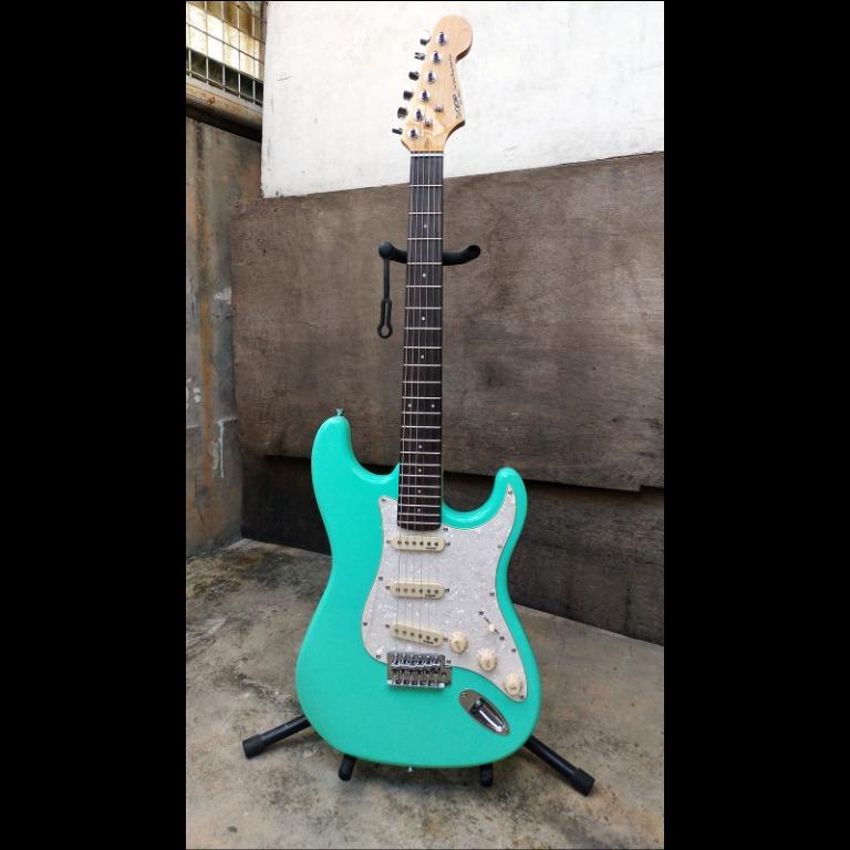 RUSH SQOE Ranger Stratocaster Electric Guitar Hobbies Toys