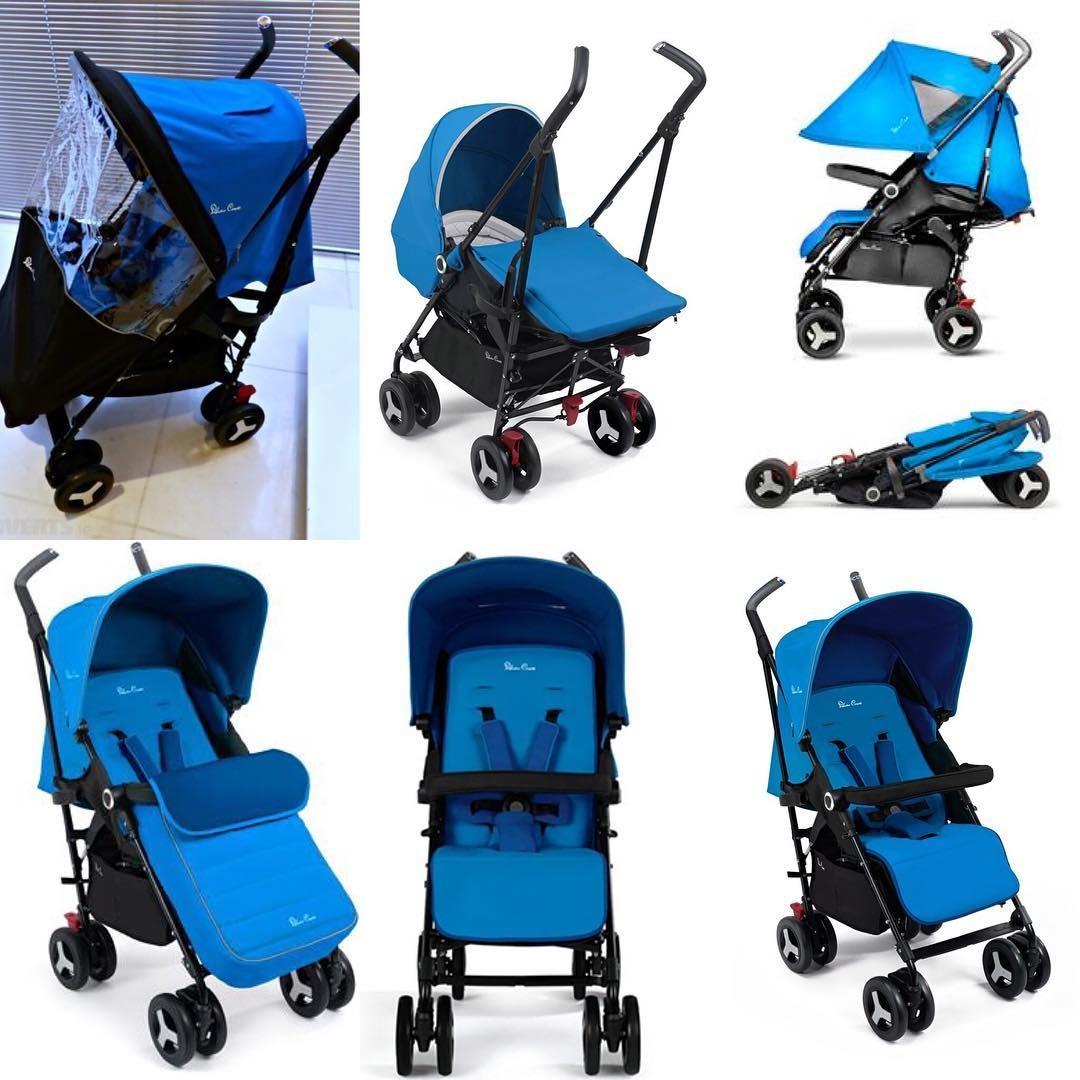 Stroller silver cross reflex blue full set