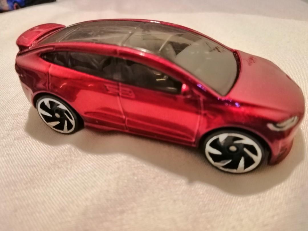 Hot wheels tesla model x red sale