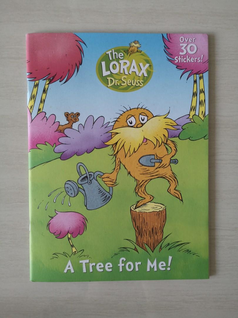The Lorax Dr. Seuss: A Tree for Me! Sticker Activity Book ...