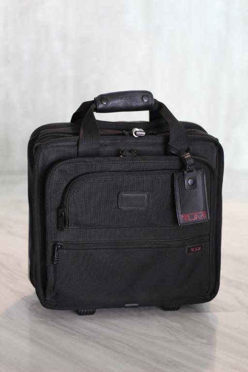 Tumi 2214D3 Alpha Wheeled Briefcase, Men's Fashion, Bags, Belt bags ...