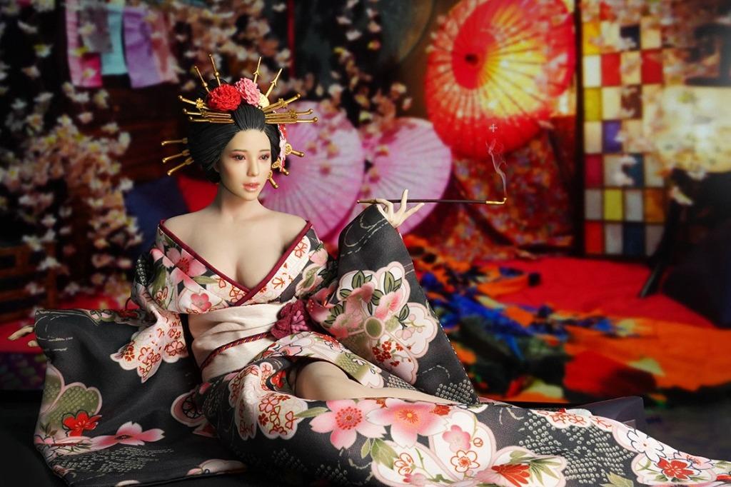 全新現貨】1/6 SUPER DUCK Set052 日本花魁配件套裝(服裝及頭雕