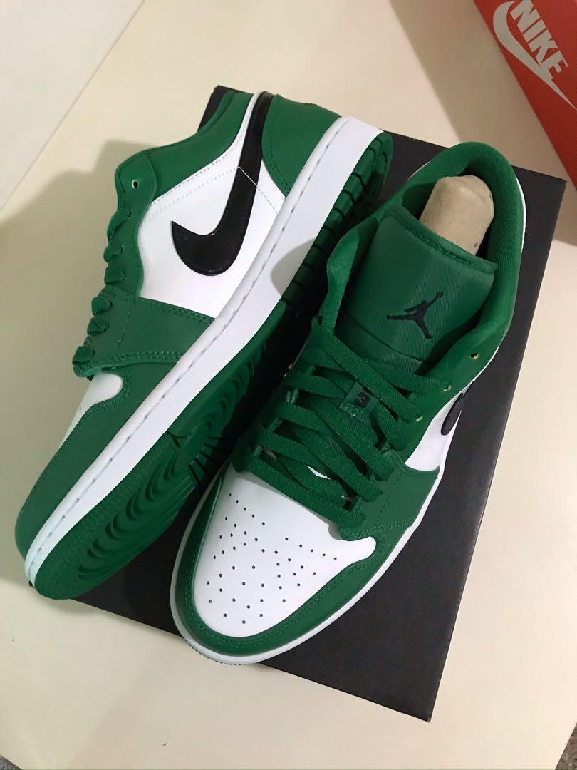 nike jordan low pine green