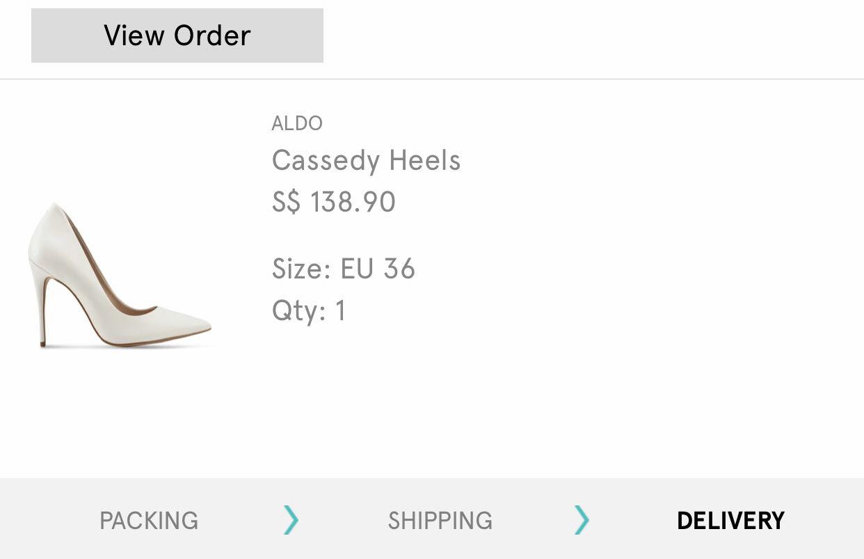 Aldo Cassedy Heels White Women s Fashion Footwear Heels on
