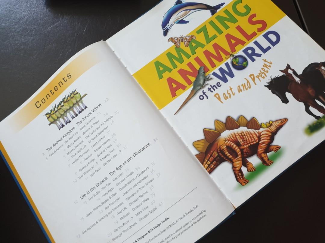 Amazing Animals of the World, Books & Stationery, Children's Books on