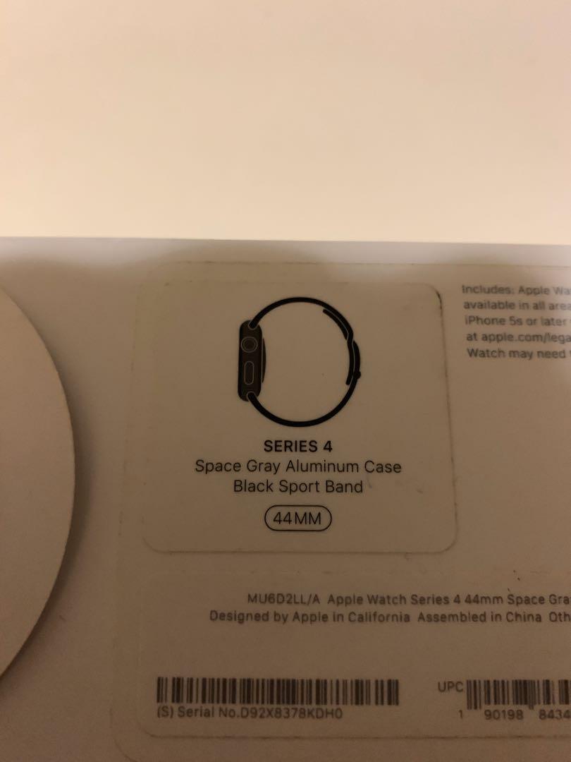 Apple Watch Series 4 44 Mm 9 5 10 Strap Never Used Electronics Others On Carousell