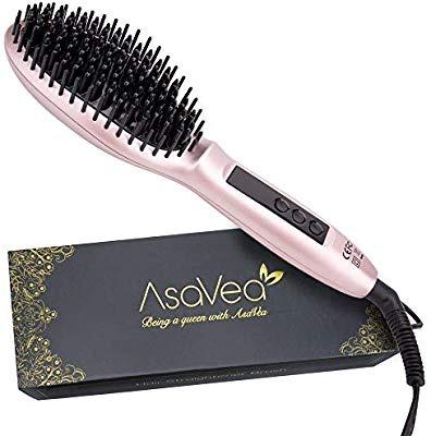 Asavea hair straightening ceramic brush online