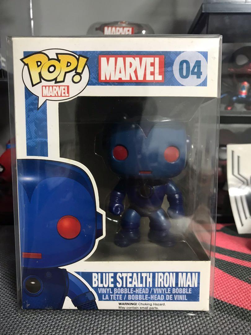 Blue Stealth Iron Man #04 Funko Pop! - Marvel