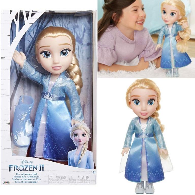 elsa plastic doll